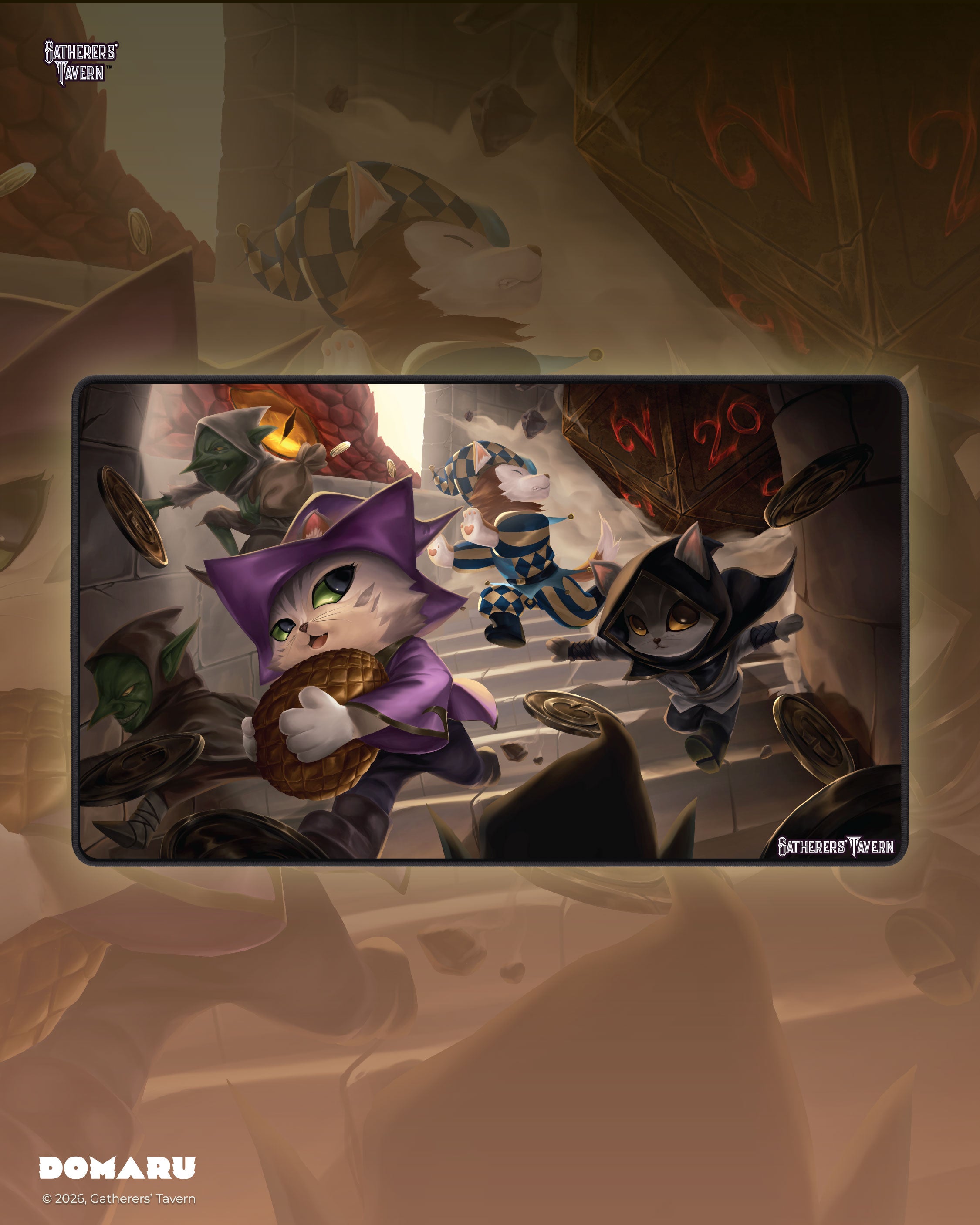 Cinnamon Playmat – Gatherers' Tavern