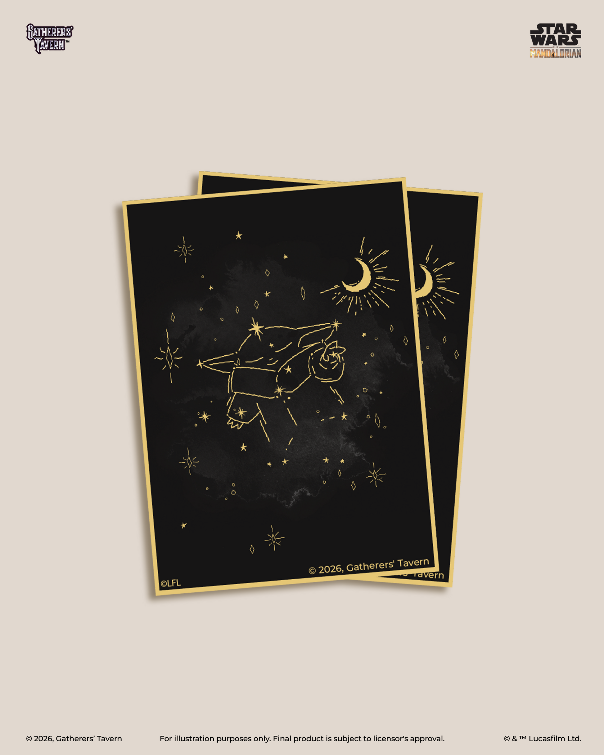 mandalorian card sleeves Star Wars: Unlimited Art Sleeves Darth Maul – Asmodee USA main image 1