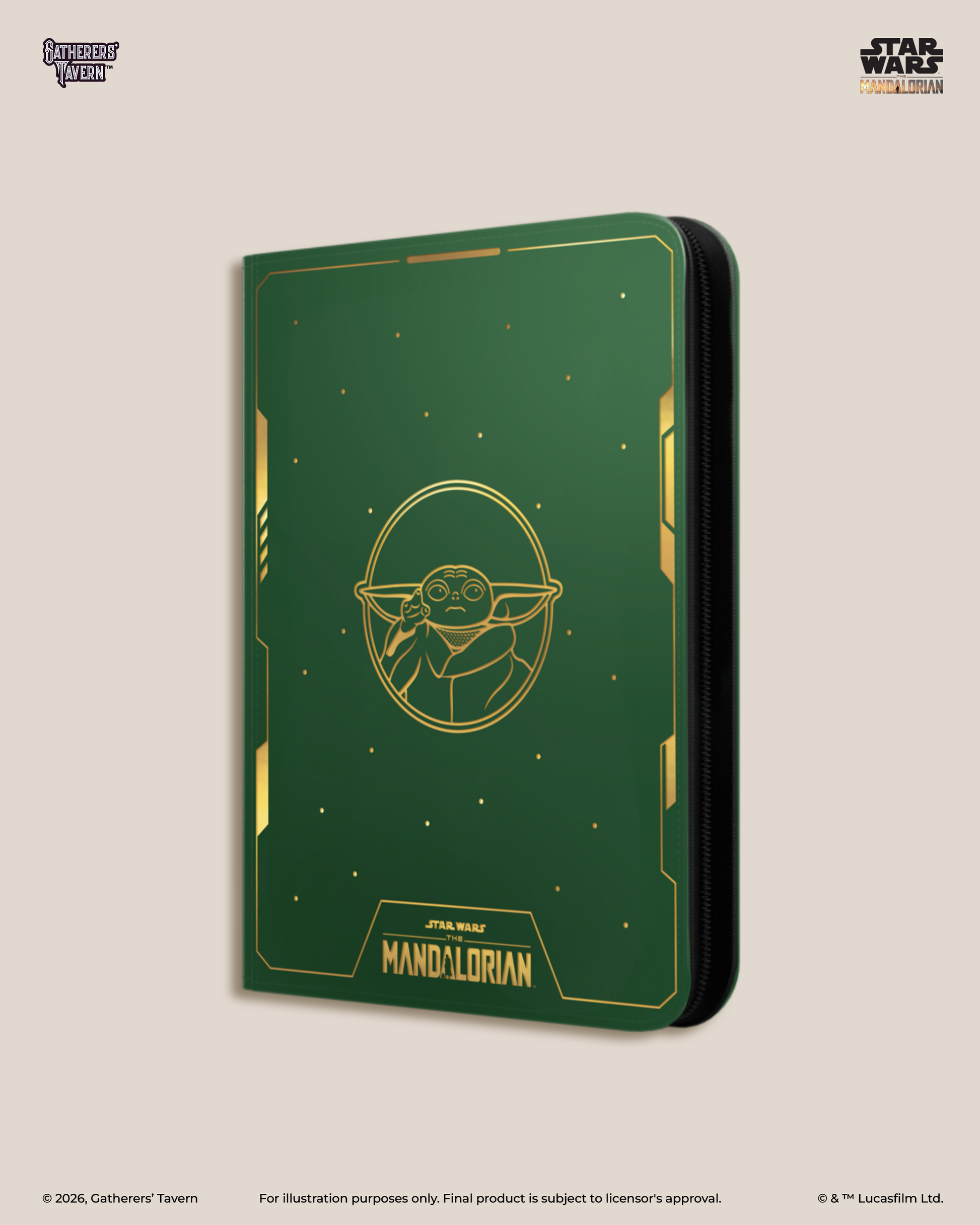 9-pocket Grogu DOMARU Binder