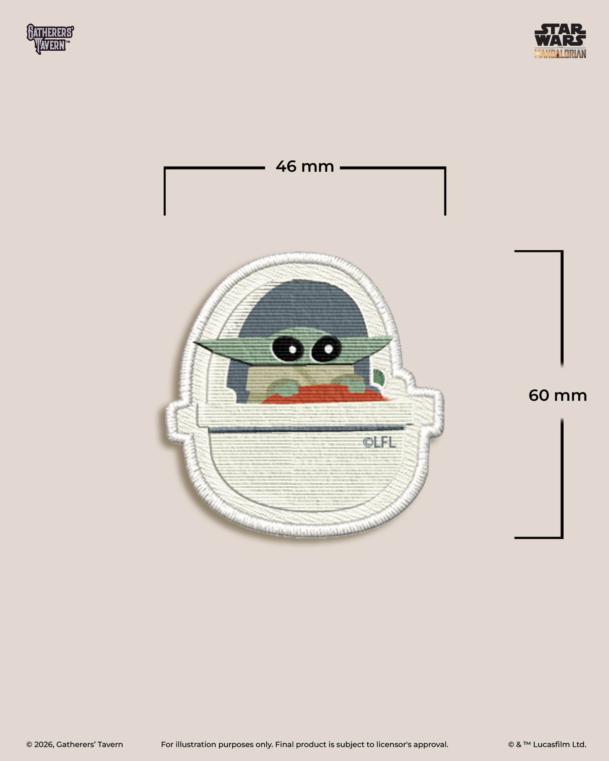9-pocket Mandalorian DOMARU Deco Patch Binder