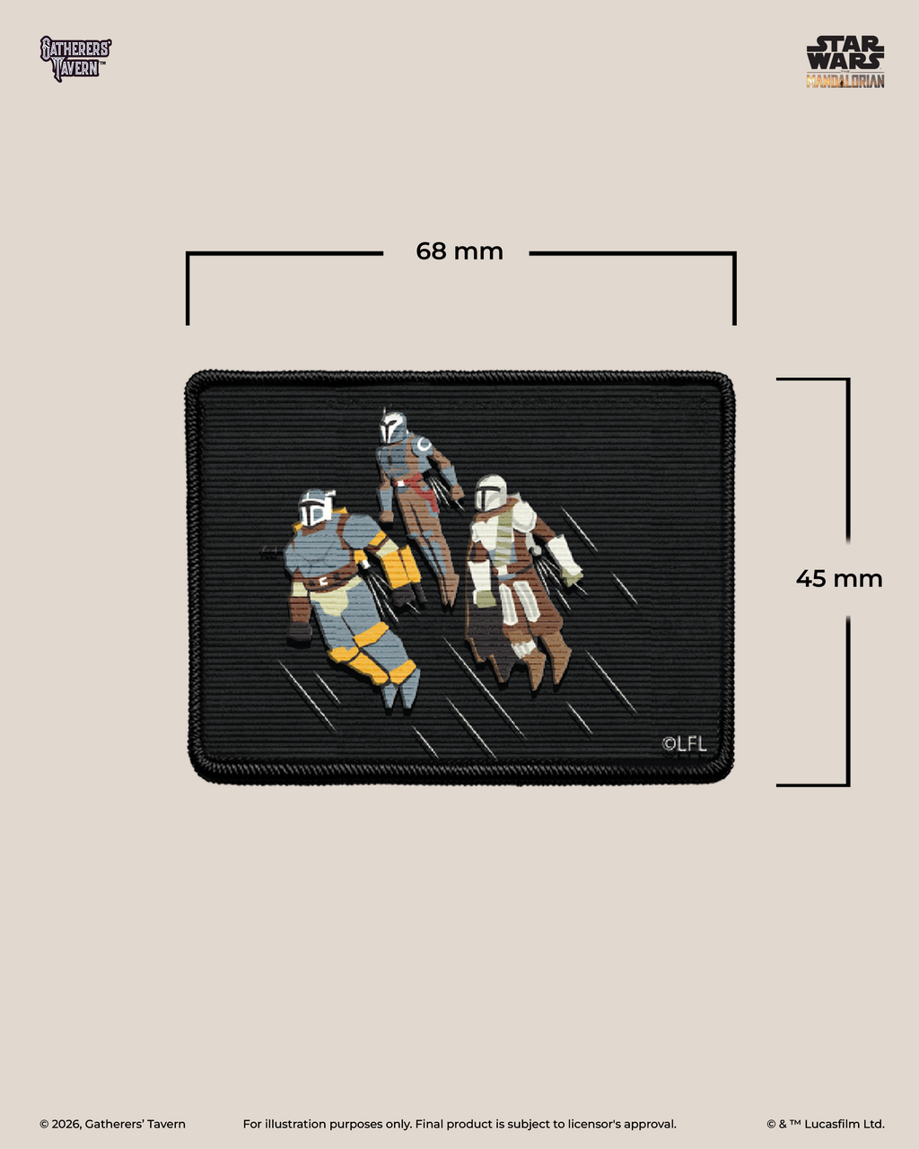 Star Wars Mandalorian DOMARU Deco Box