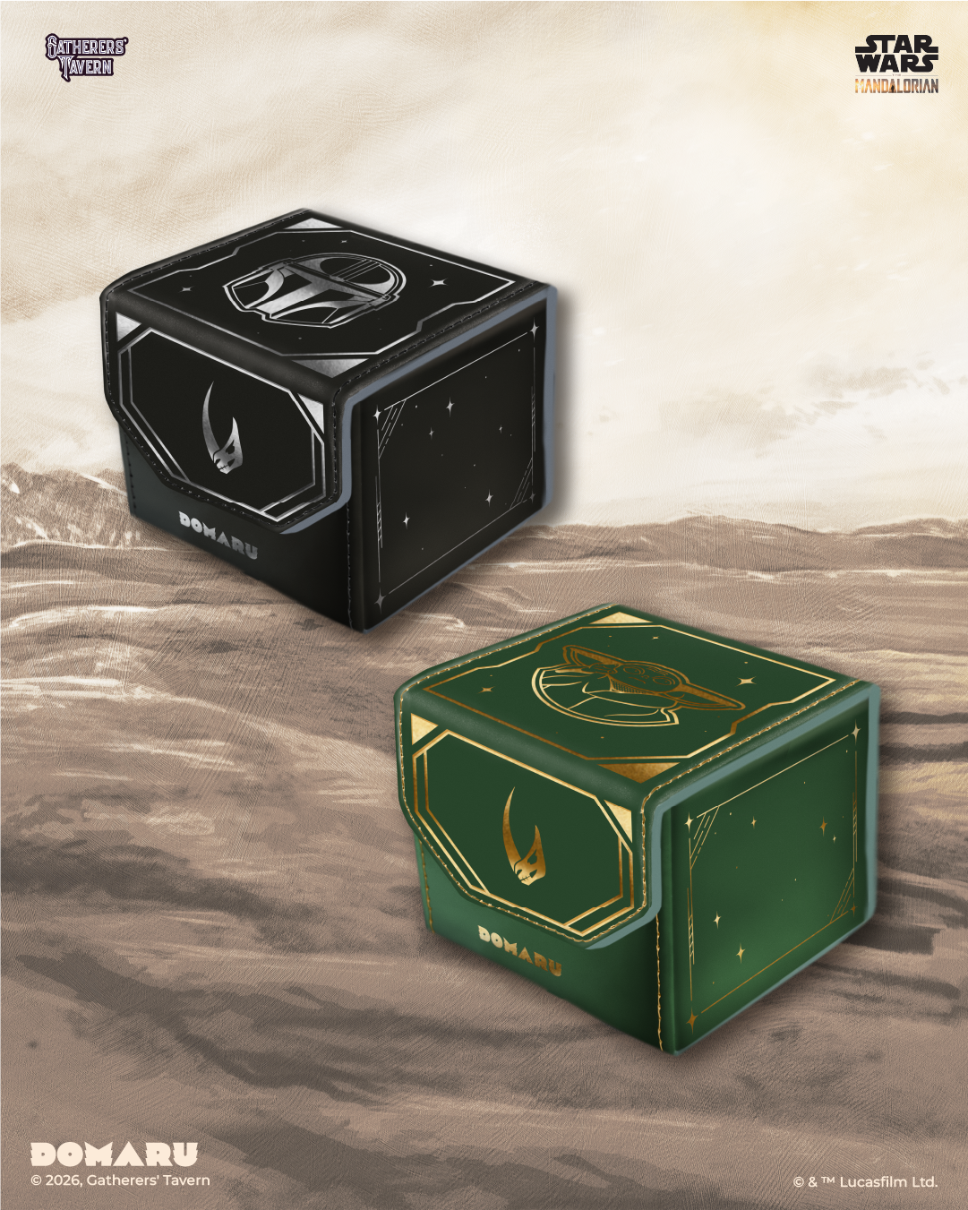 Star Wars Mandalorian DOMARU Boxes
