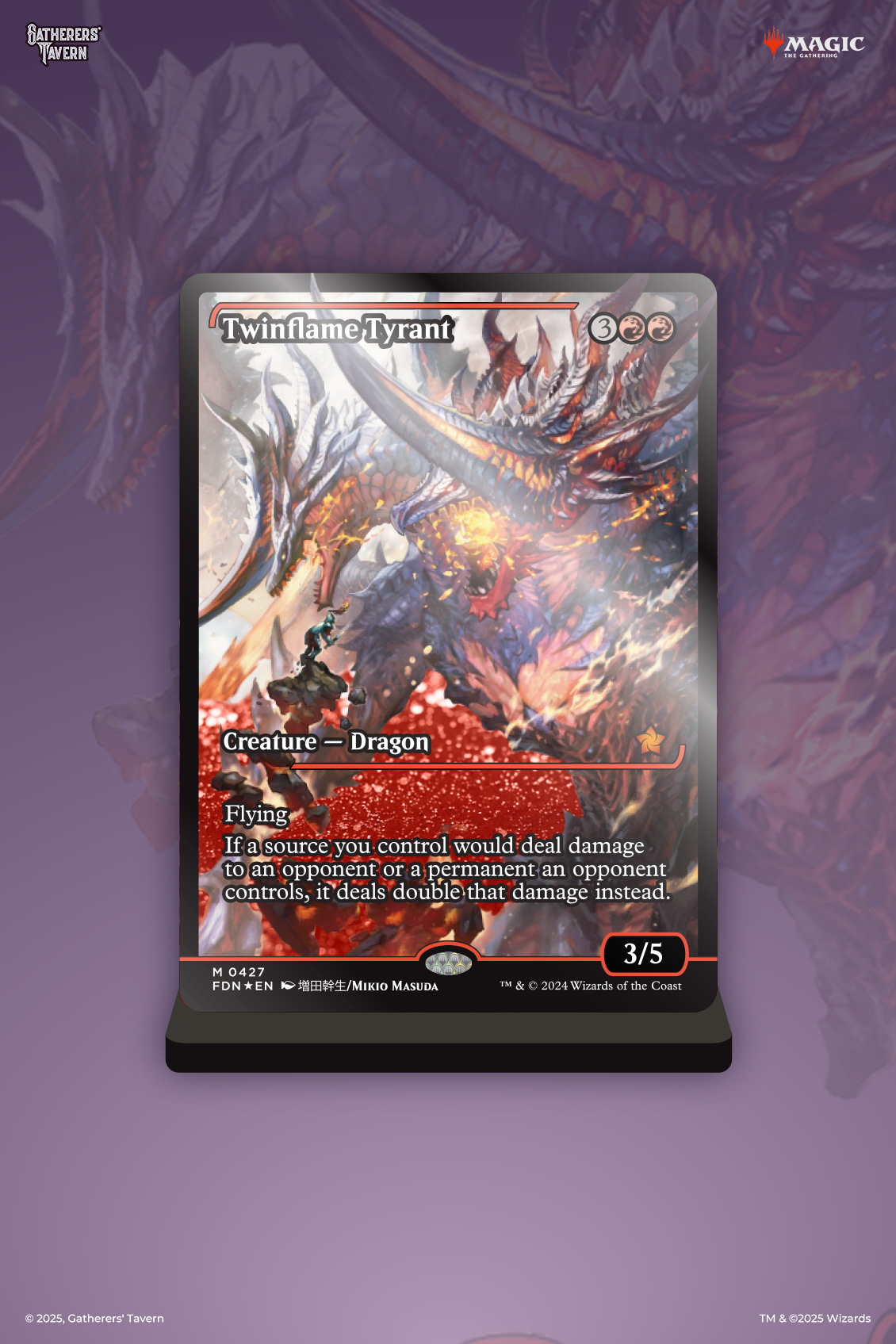 Twinflame Tyrant Slab Standee