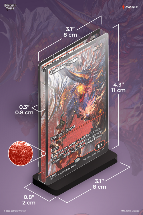 Twinflame Tyrant Slab Standee – Gatherers' Tavern