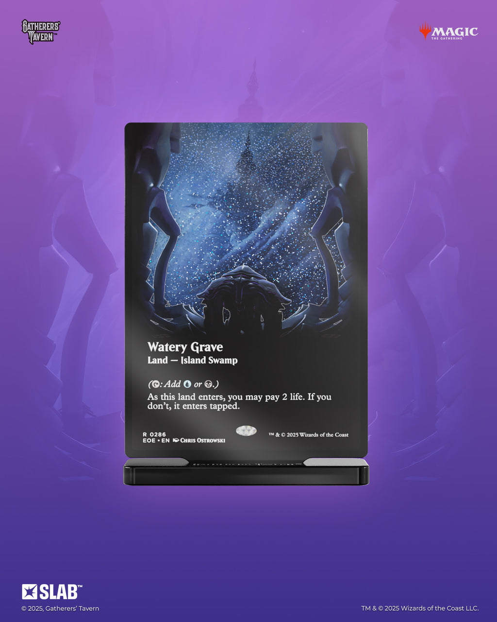 Watery Grave Slab Standee