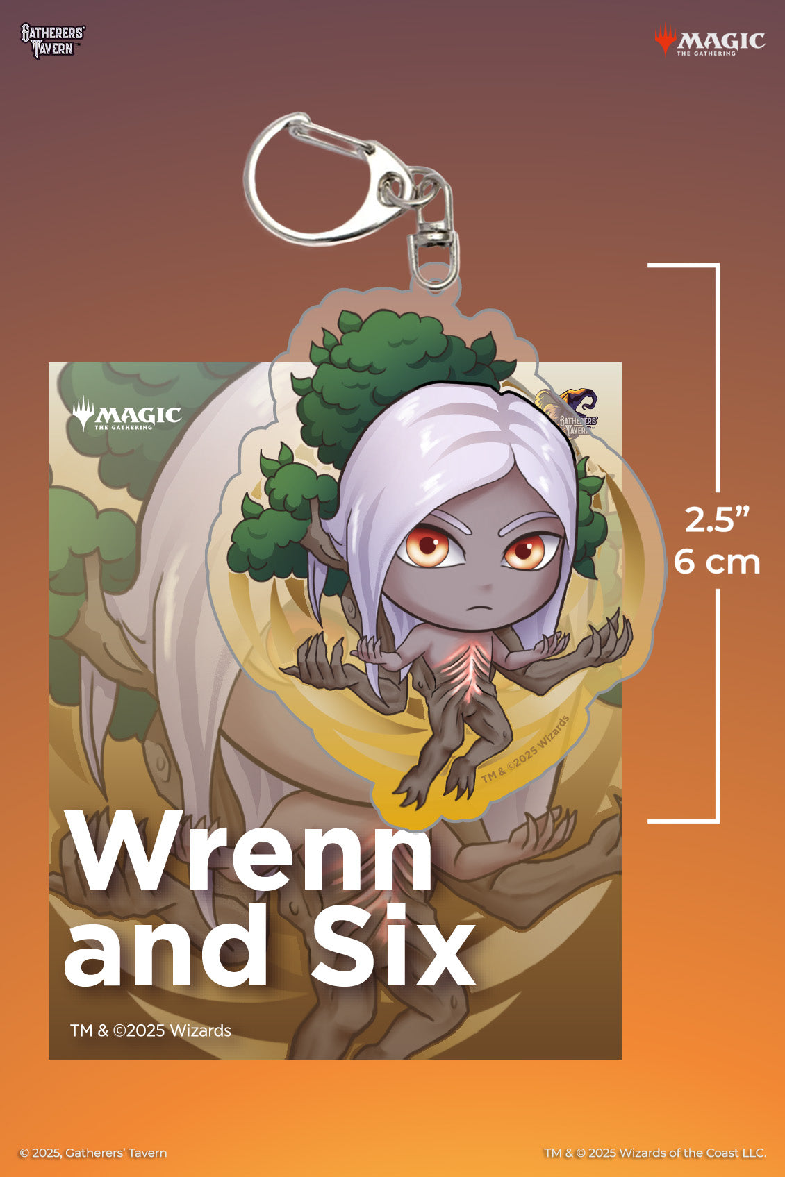 Planeswalkers Keychains