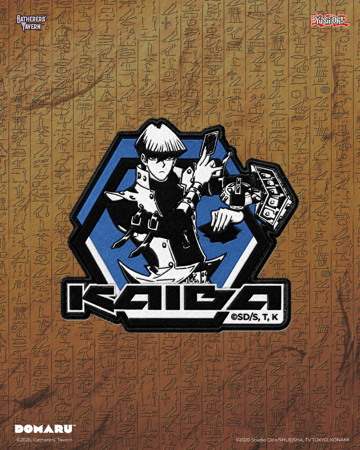 Sumi Style: Seto Kaiba Yu-Gi-Oh! DOMARU Deco Patch