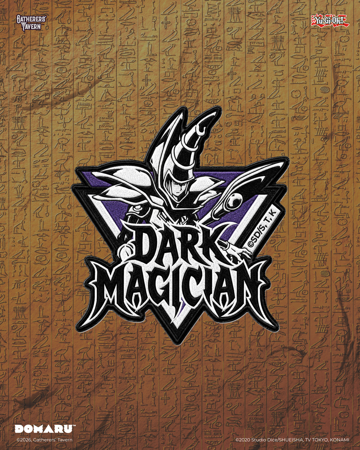 Sumi Style: Dark Magician Yu-Gi-Oh! DOMARU Deco Patch