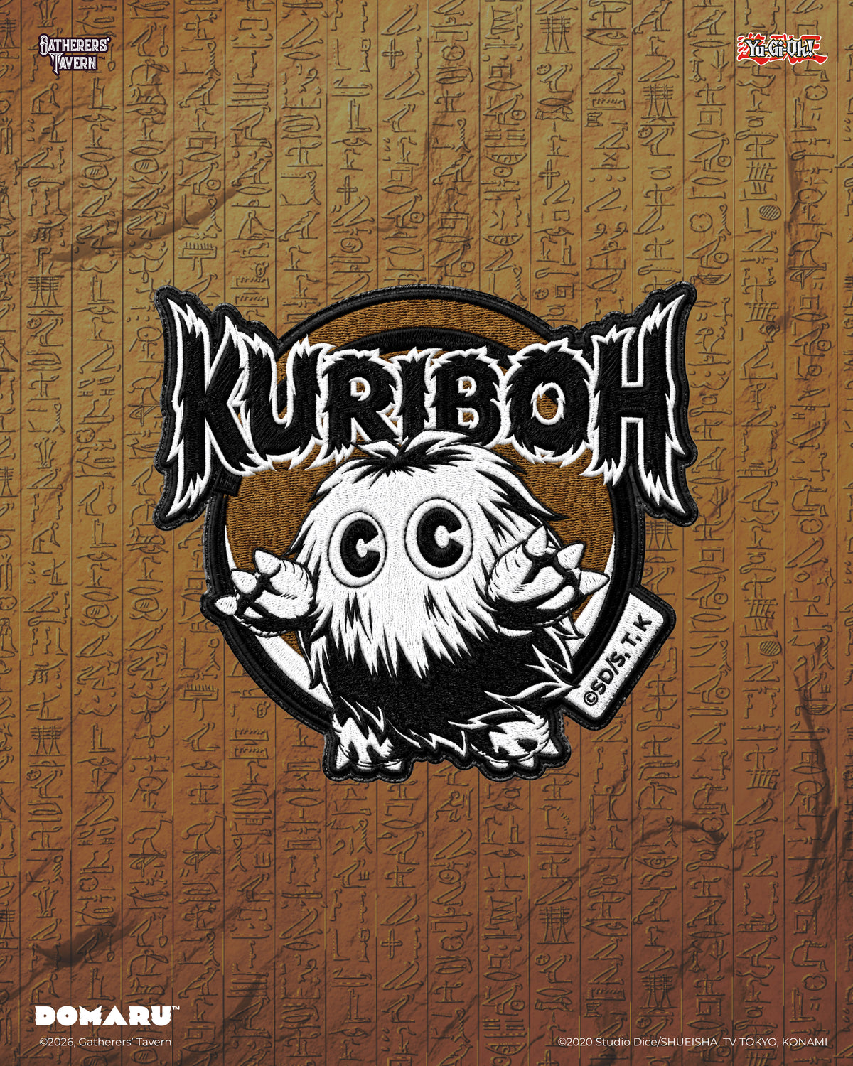 Sumi Style: Kuriboh Yu-Gi-Oh! DOMARU Deco Patch