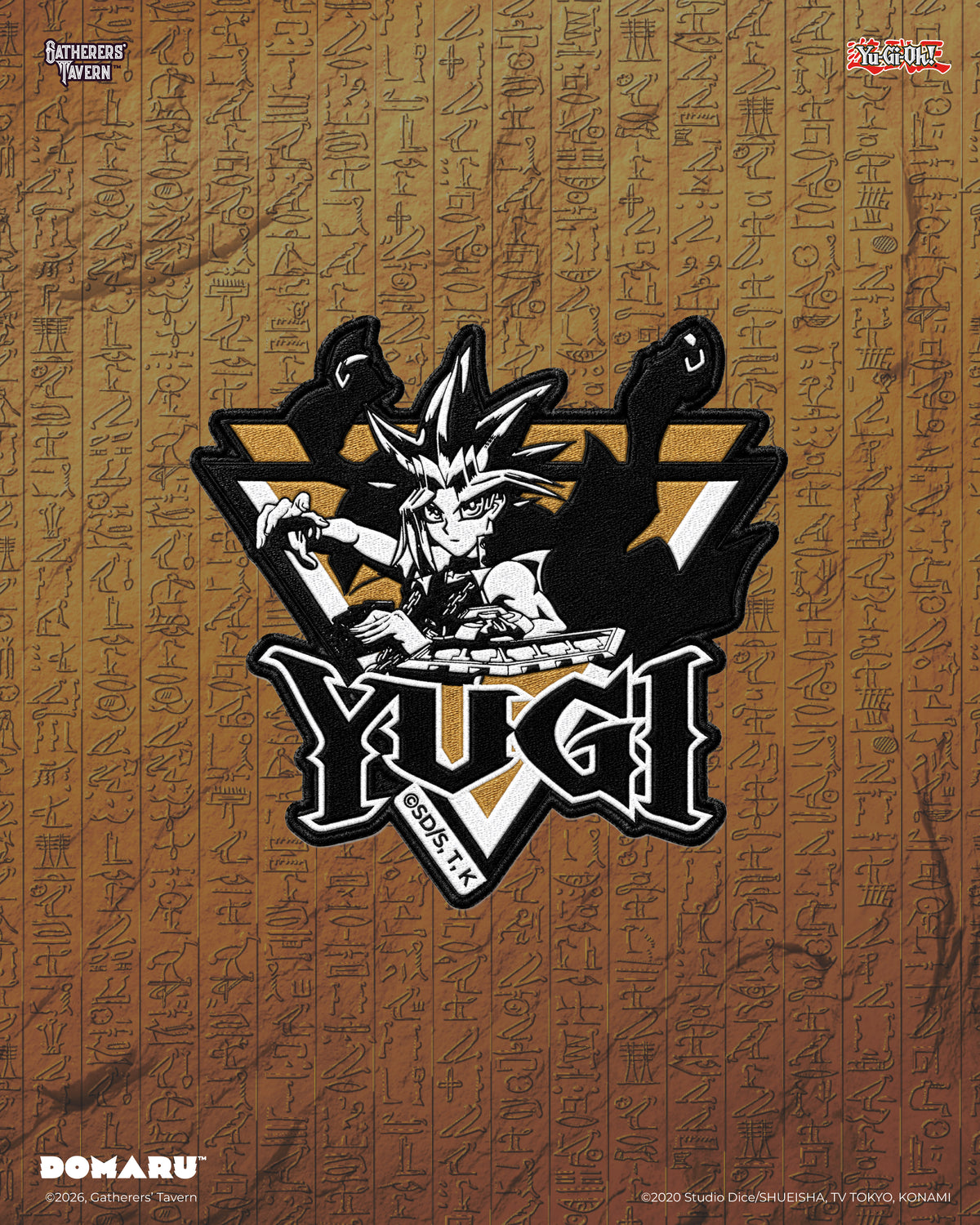 Sumi Style: Yami Yugi Yu-Gi-Oh! DOMARU Deco Patch