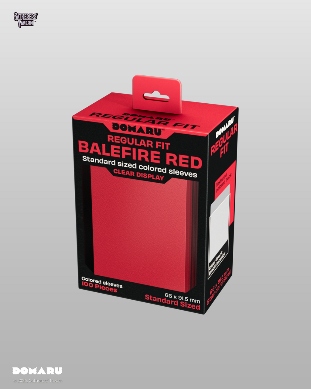Balefire Red - DOMARU Regular Fit Sleeves