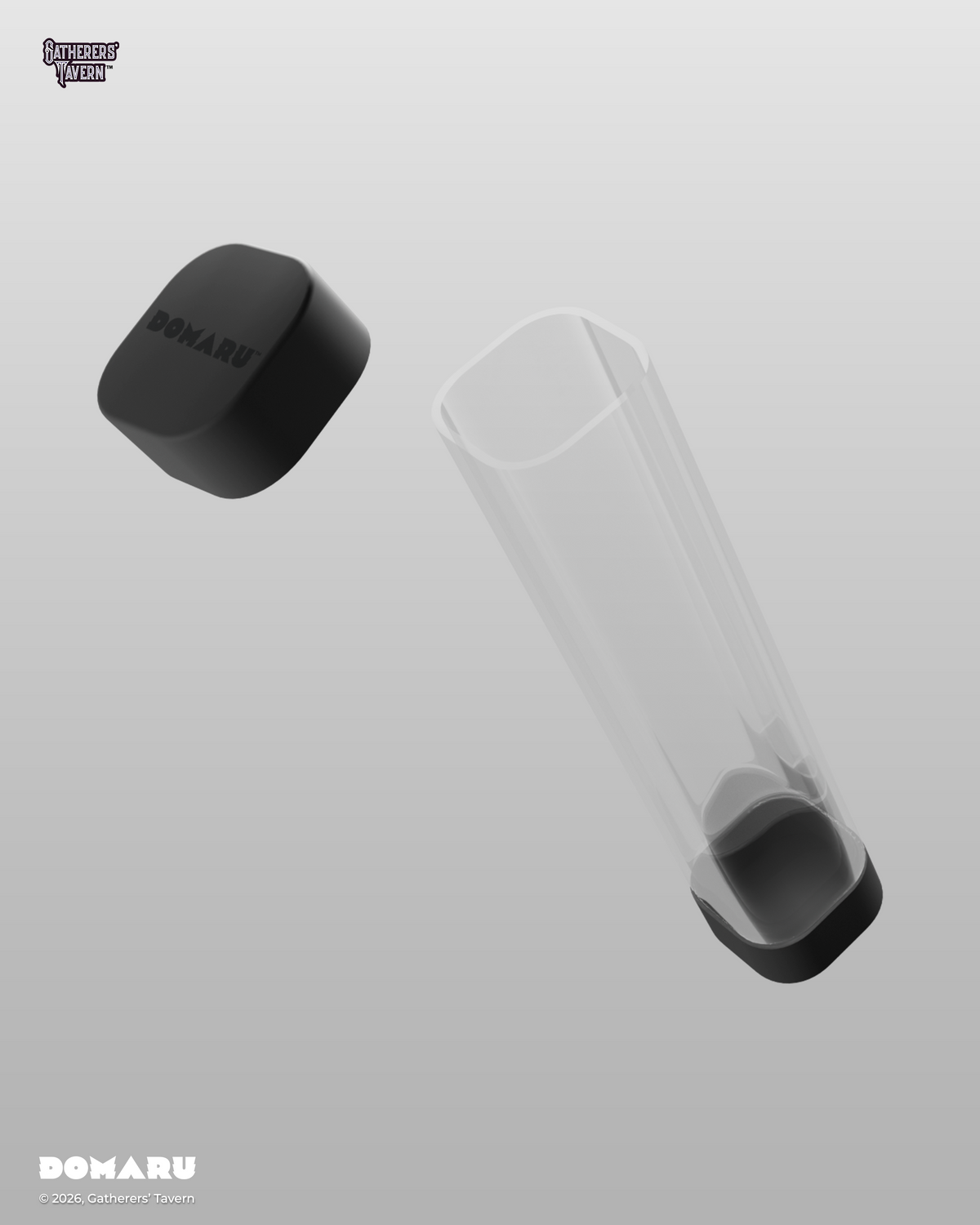 Carbon Phantom - DOMARU Capsule Squircle Playmat Tube