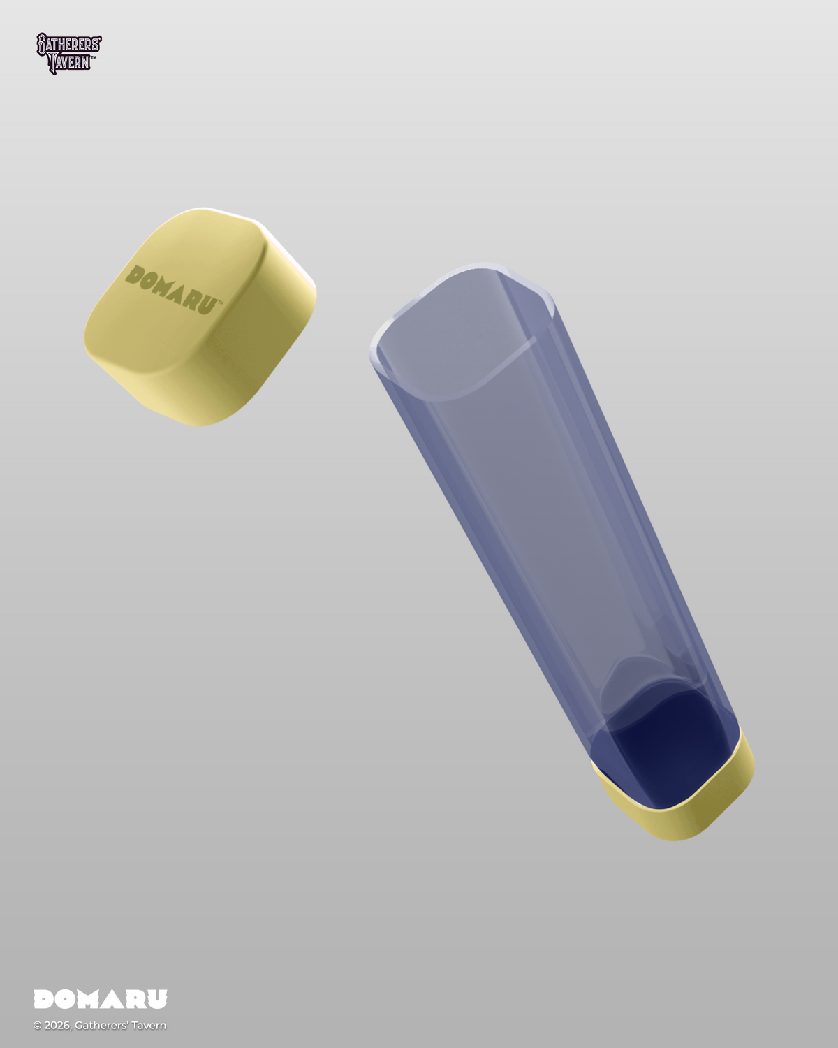 Cobalt Dunes - DOMARU Capsule Squircle Playmat Tube