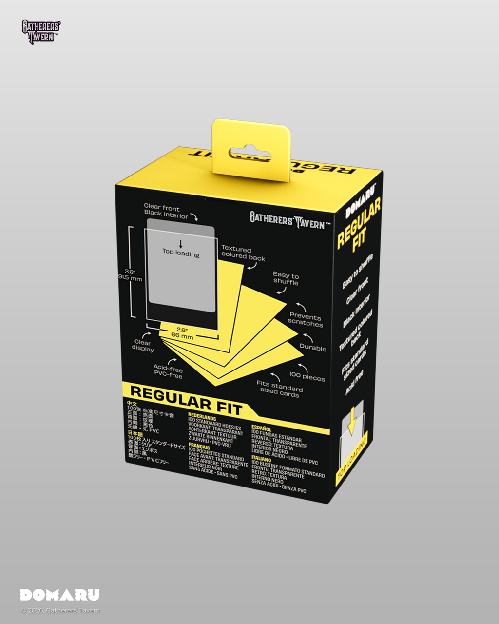 Divine Yellow - DOMARU Regular Fit Sleeves