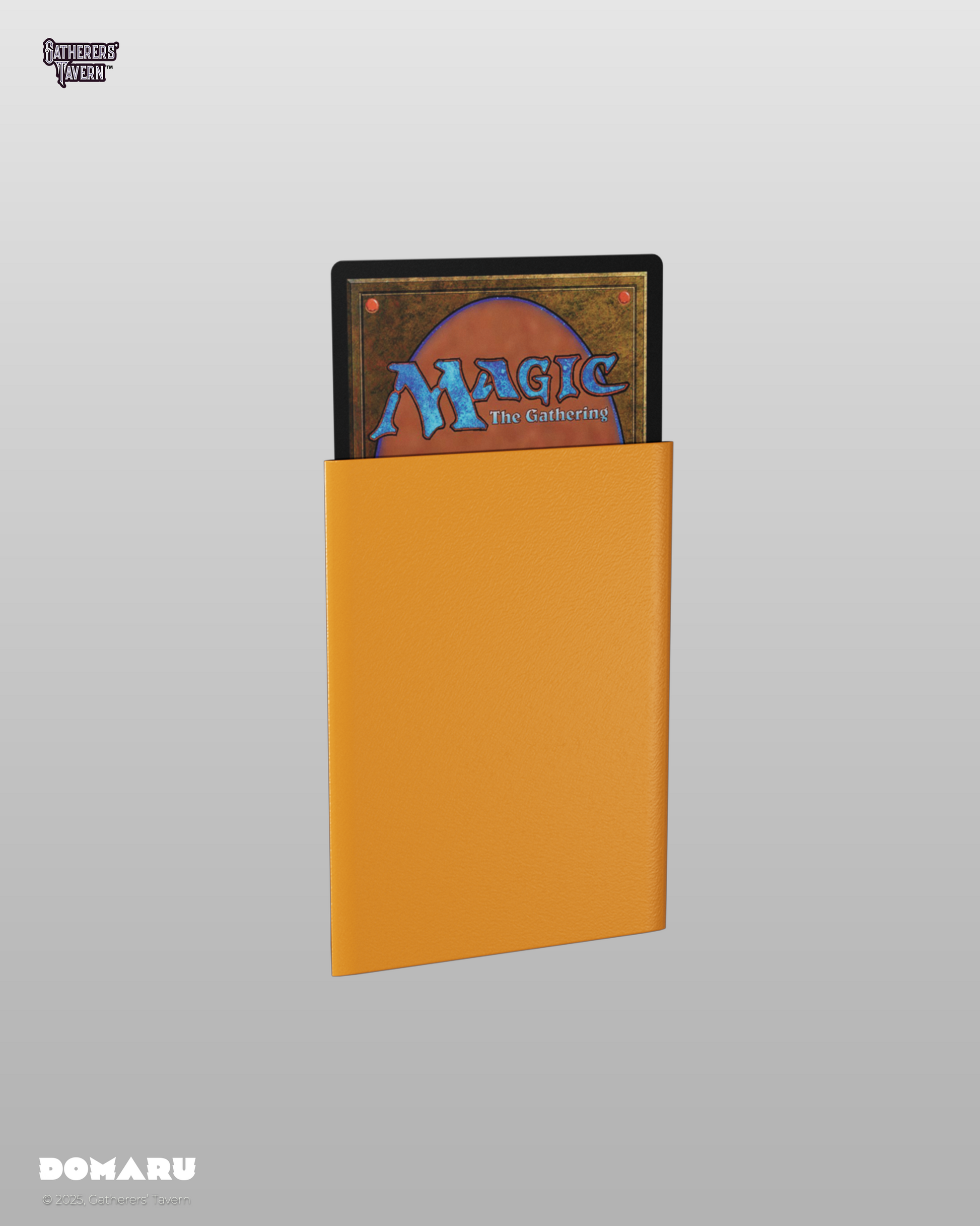orange card sleeves Sunfire Orange