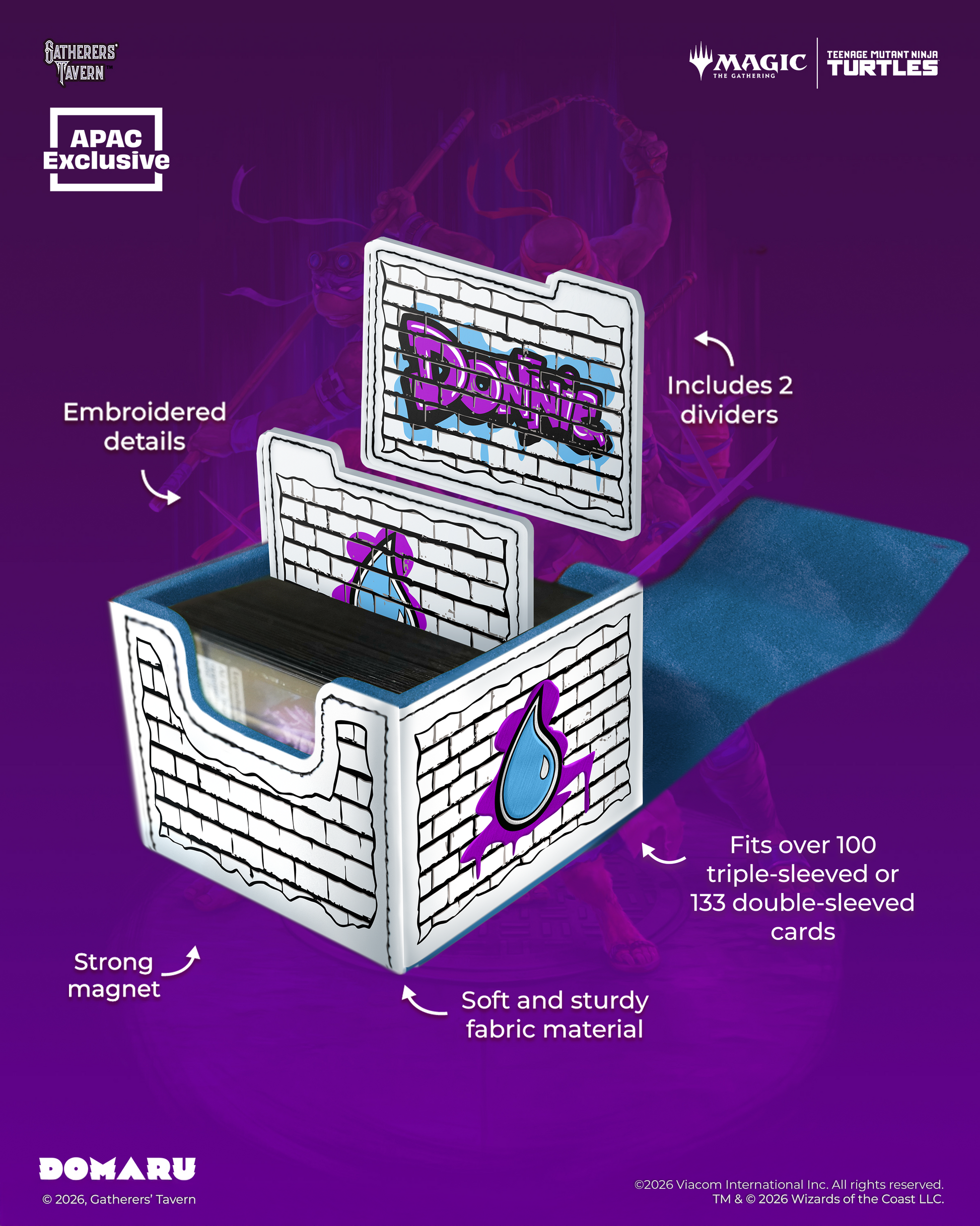 Teenage Mutant Ninja Turtles DOMARU Boxes