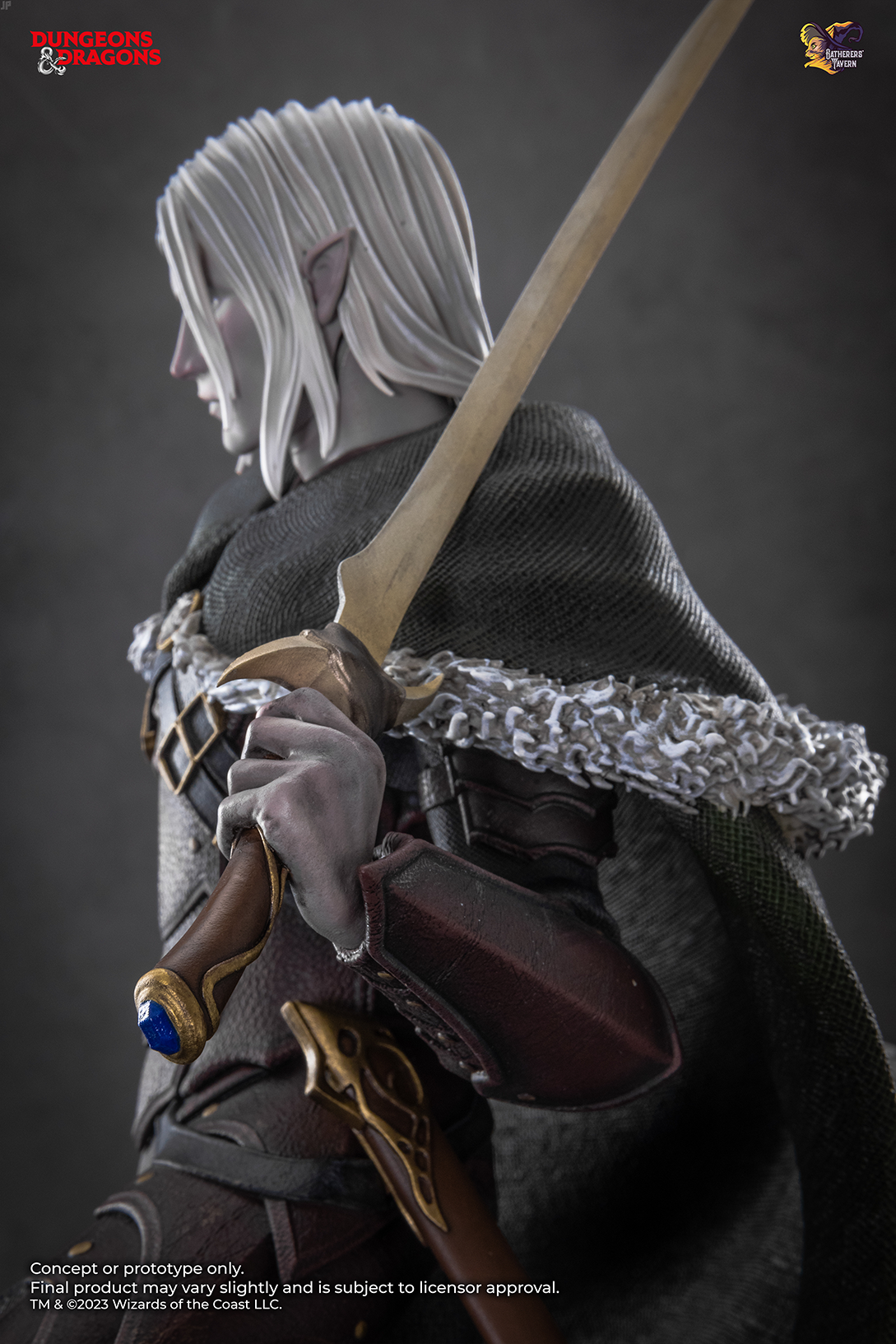 Drizzt Do'Urden 1:4 Scale Statue (35th Anniversary edition)