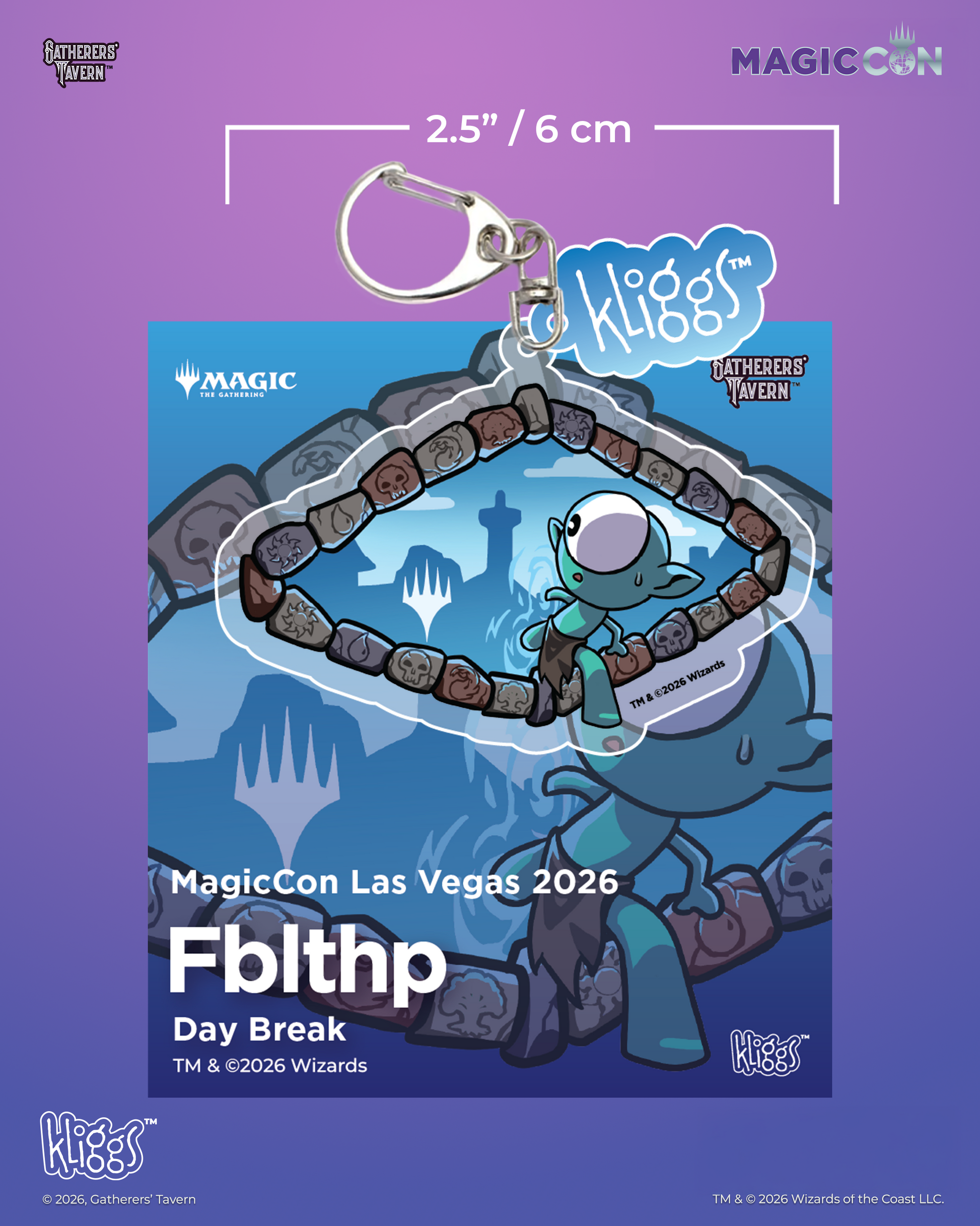 MagicCon Vegas 2026 Fblthp Day Break Kliggs Keychain