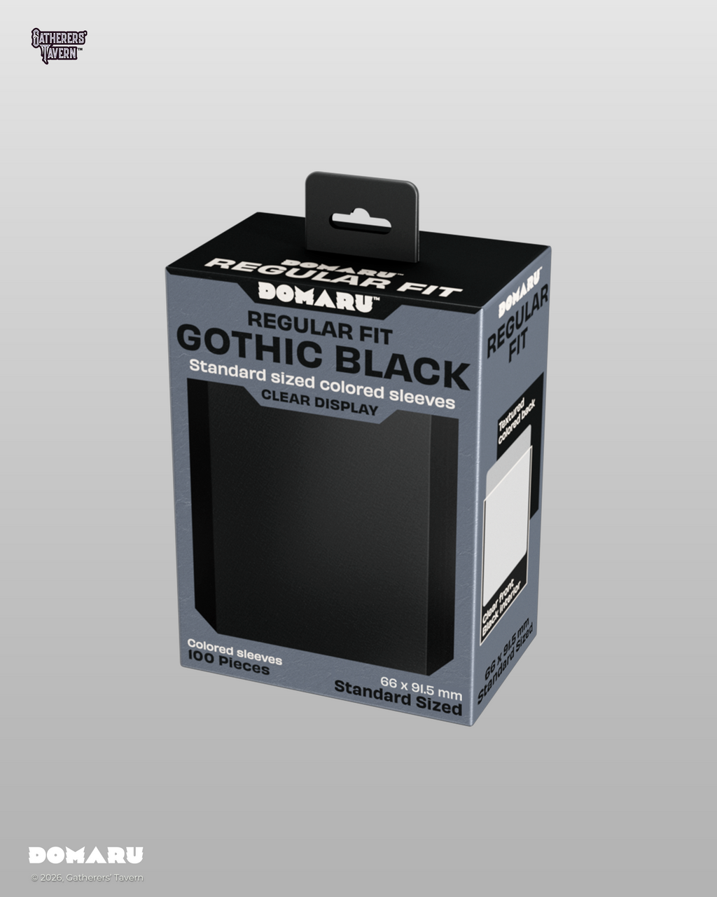 Gothic Black - DOMARU Regular Fit Sleeves