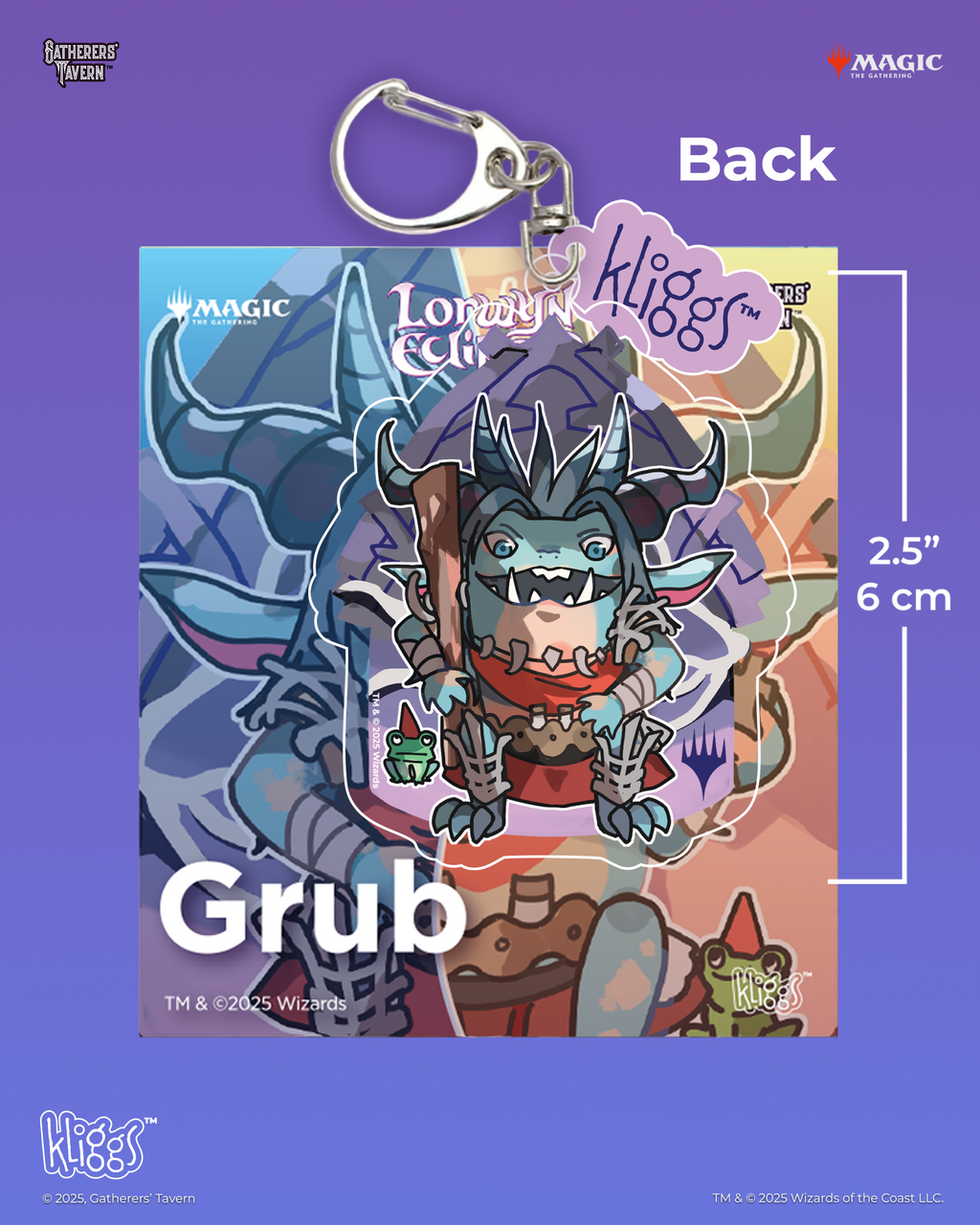 Grub Lorwyn Eclipsed Kliggs Double-Sided Keychain