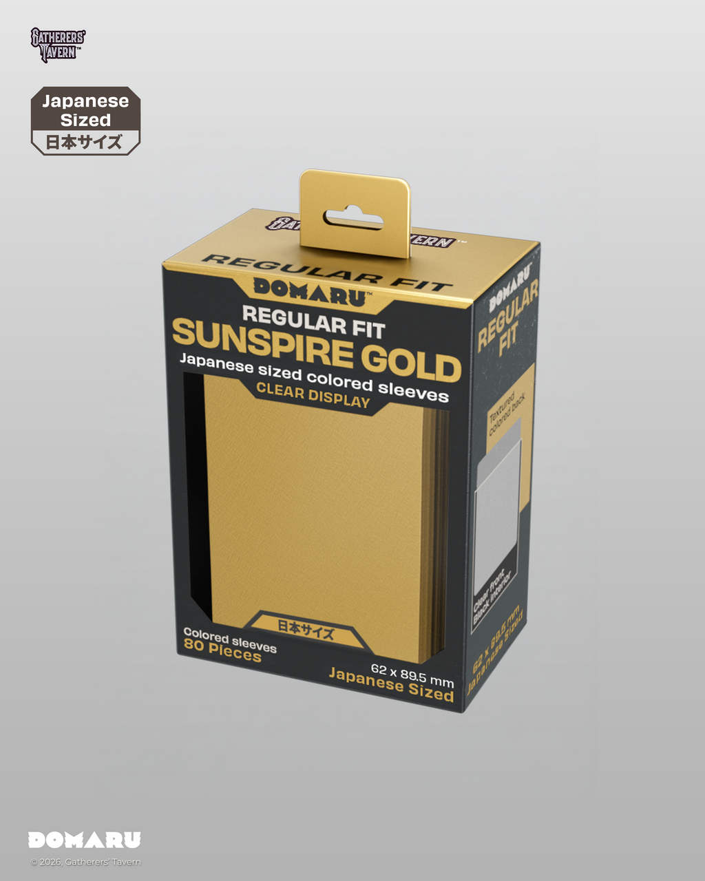 Event Sunspire Gold - DOMARU Regular Fit Japanese Size Sleeves