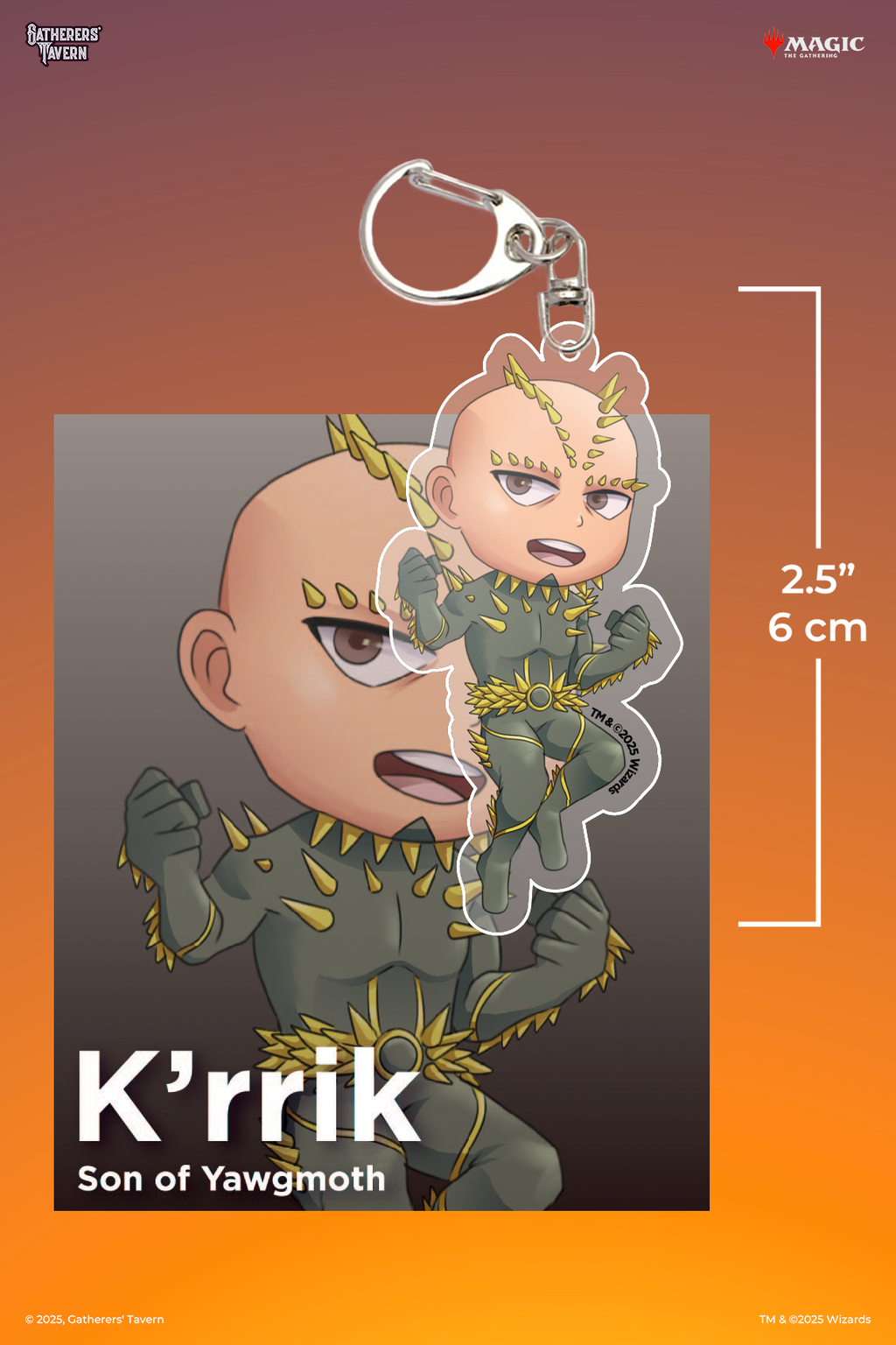K'rrik Son of Yawgmoth Keychain