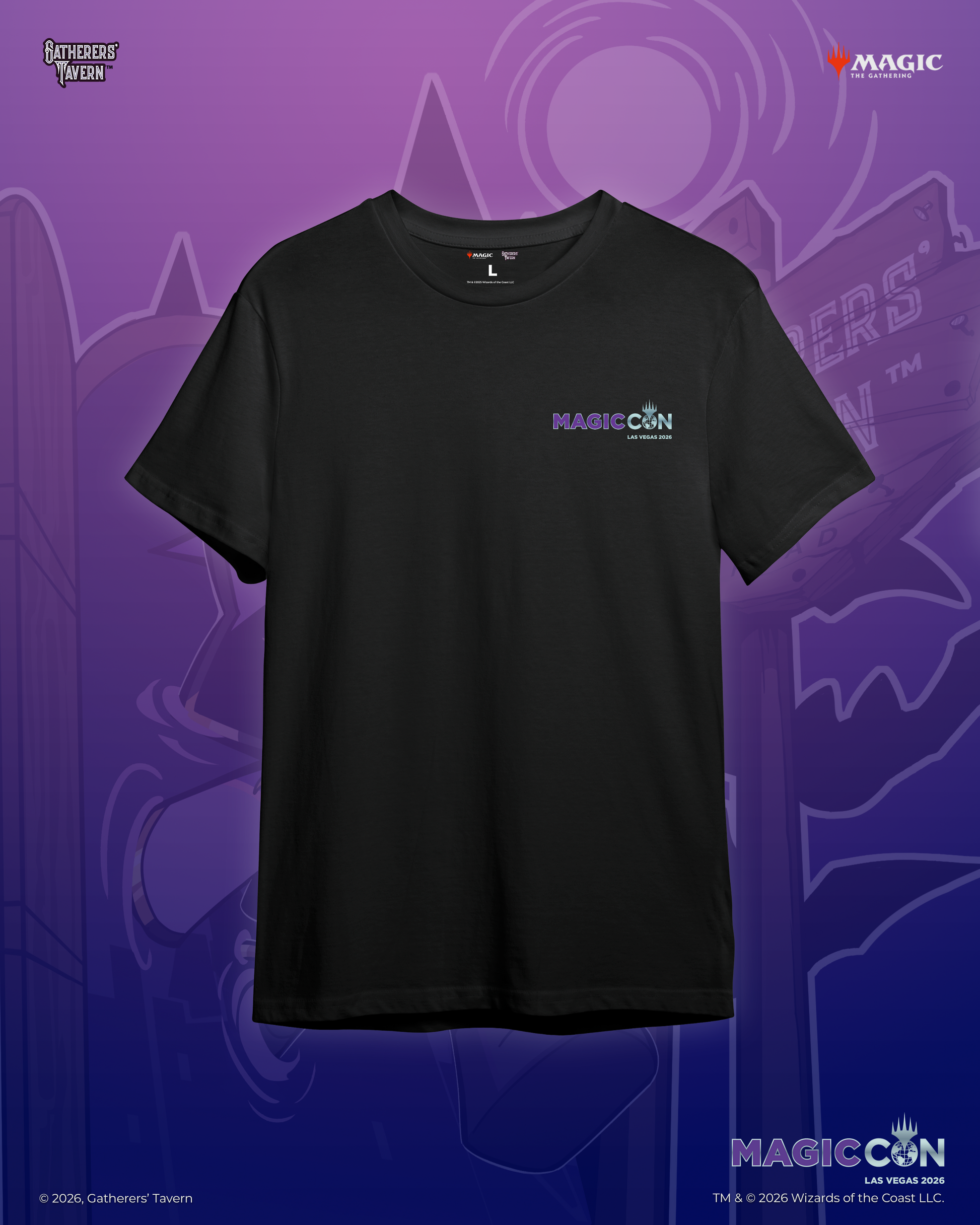 MagicCon Las Vegas 2026 Exclusive T-Shirt: Moonlit Threshold