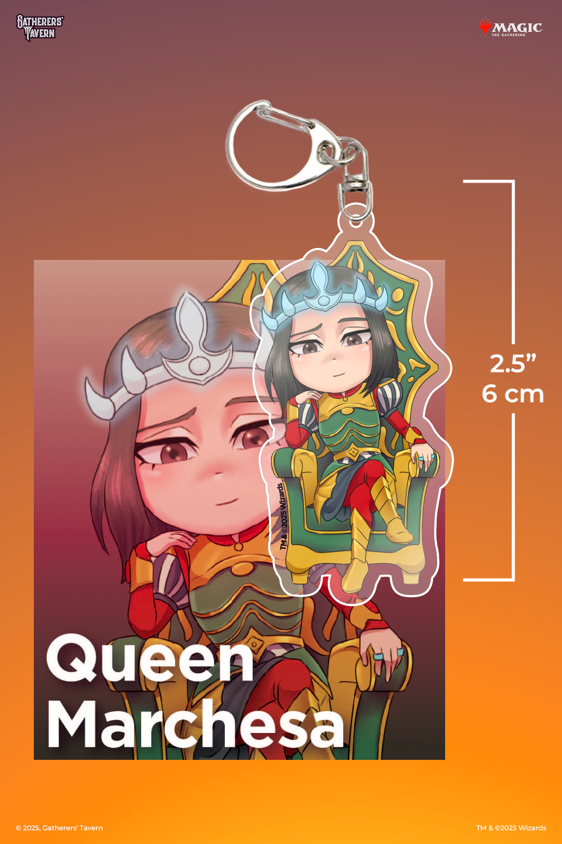 Commander Keychains