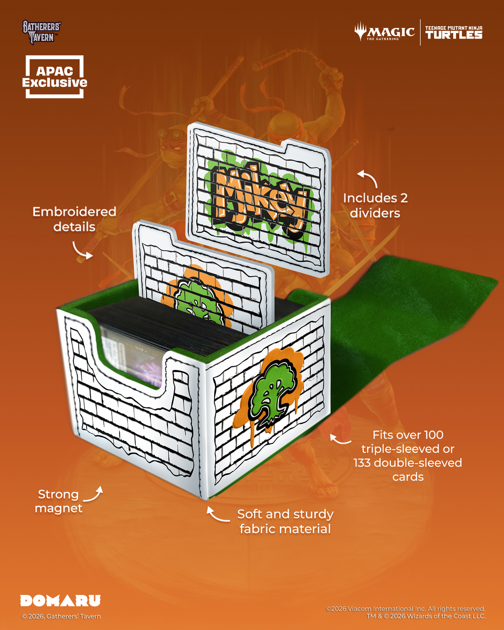 Teenage Mutant Ninja Turtles DOMARU Boxes