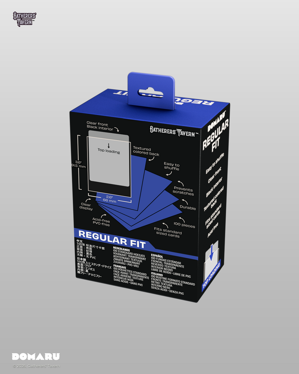 Noble Blue - DOMARU Regular Fit Sleeves