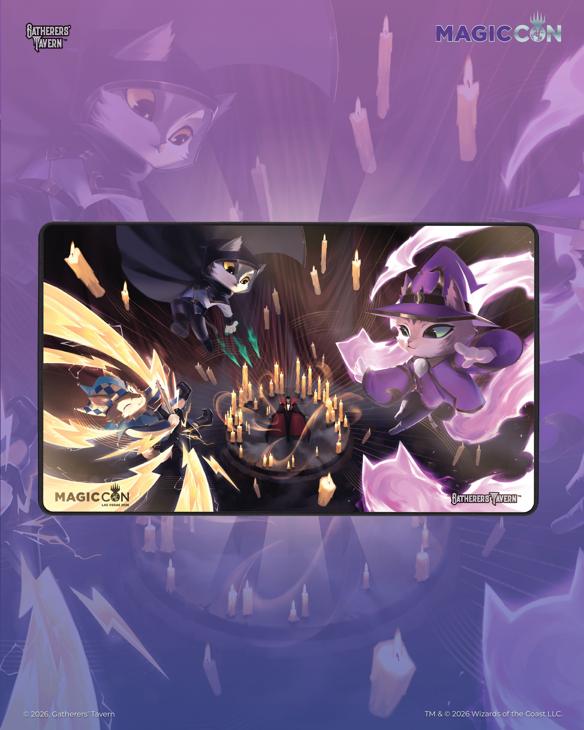 MagicCon Las Vegas 2026 Exclusive Playmat :  Nocturne Diode