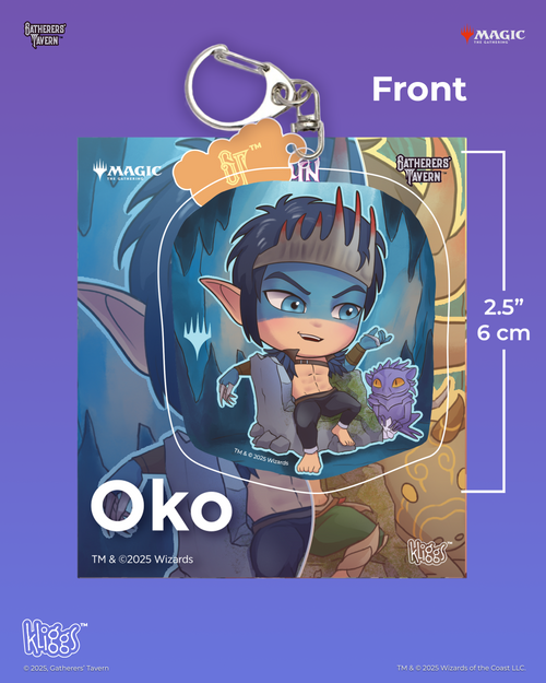 Oko Lorwyn Eclipsed Kliggs Double-Sided Keychain – Gatherers' Tavern