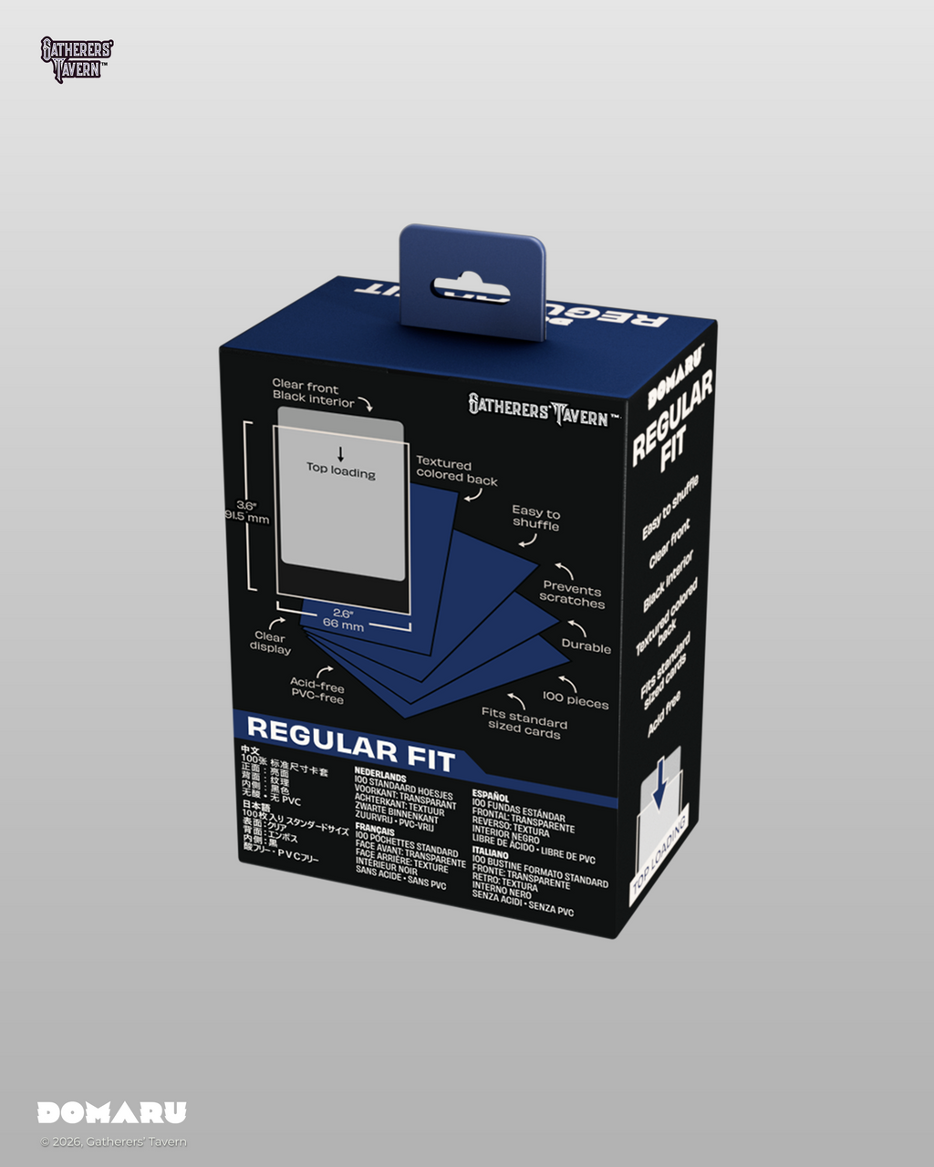 Regent Blue - DOMARU Regular Fit Sleeves