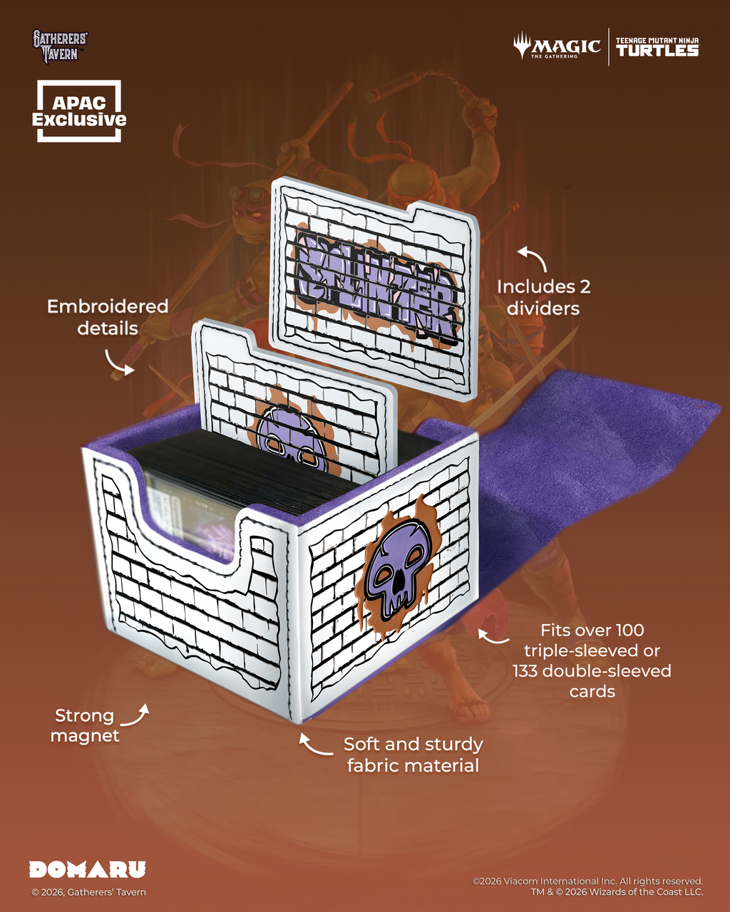 Teenage Mutant Ninja Turtles DOMARU Boxes