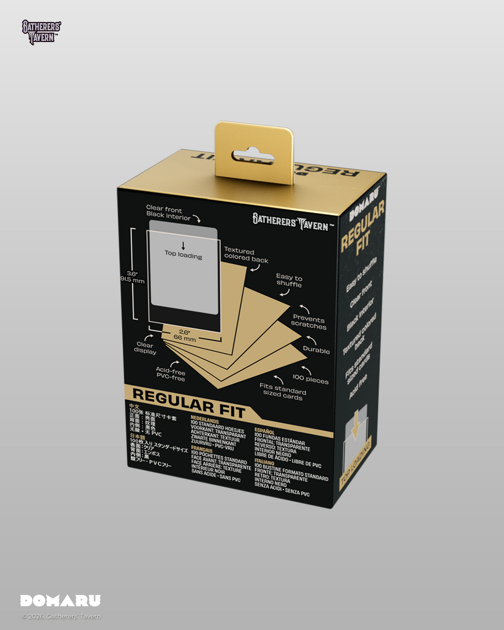 Sunspire Gold - DOMARU Regular Fit Sleeves