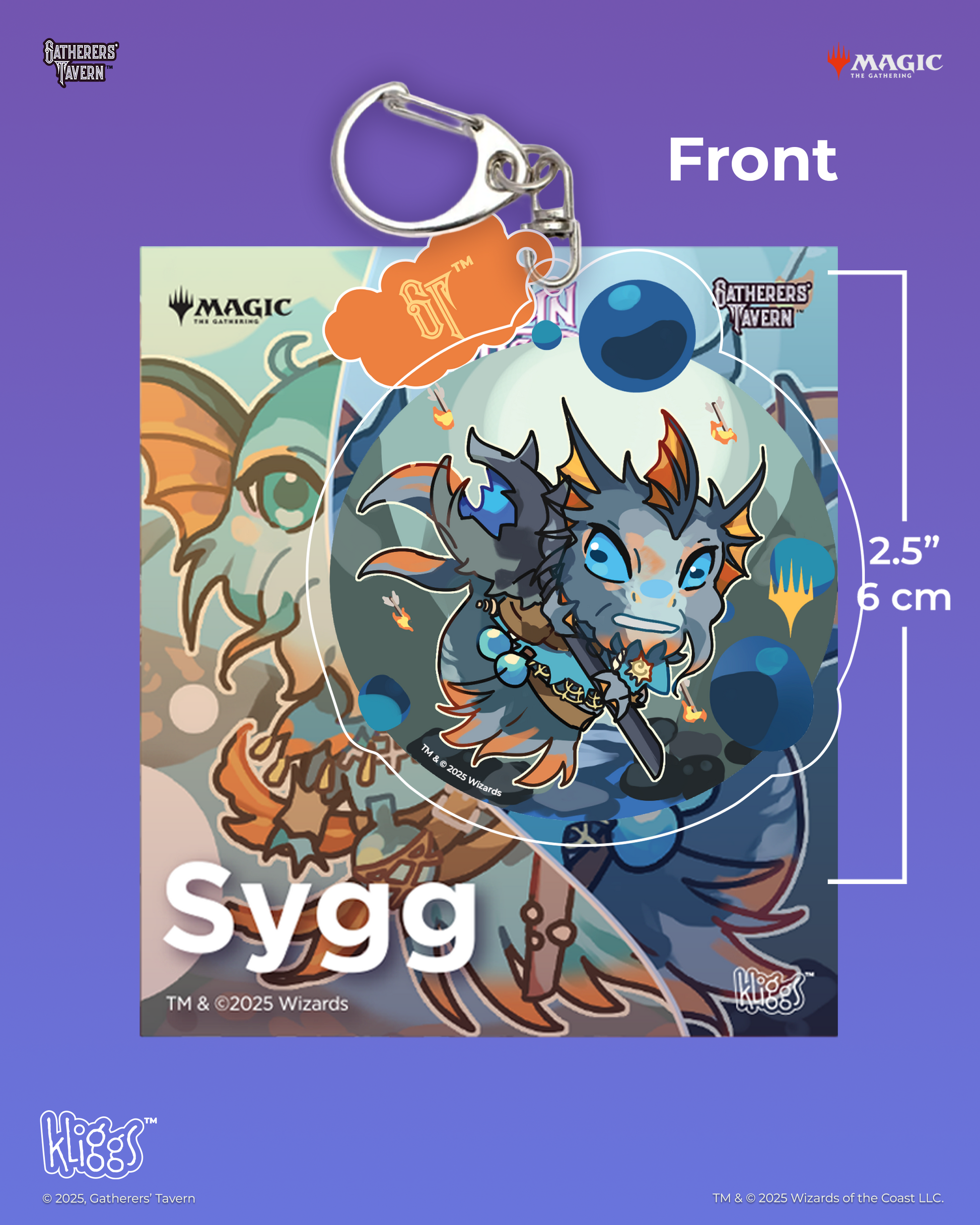 Sygg Lorwyn Eclipsed Kliggs Double-Sided Keychain