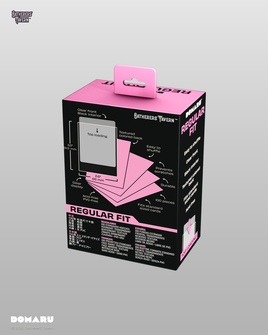 Valiant Pink - DOMARU Regular Fit Sleeves