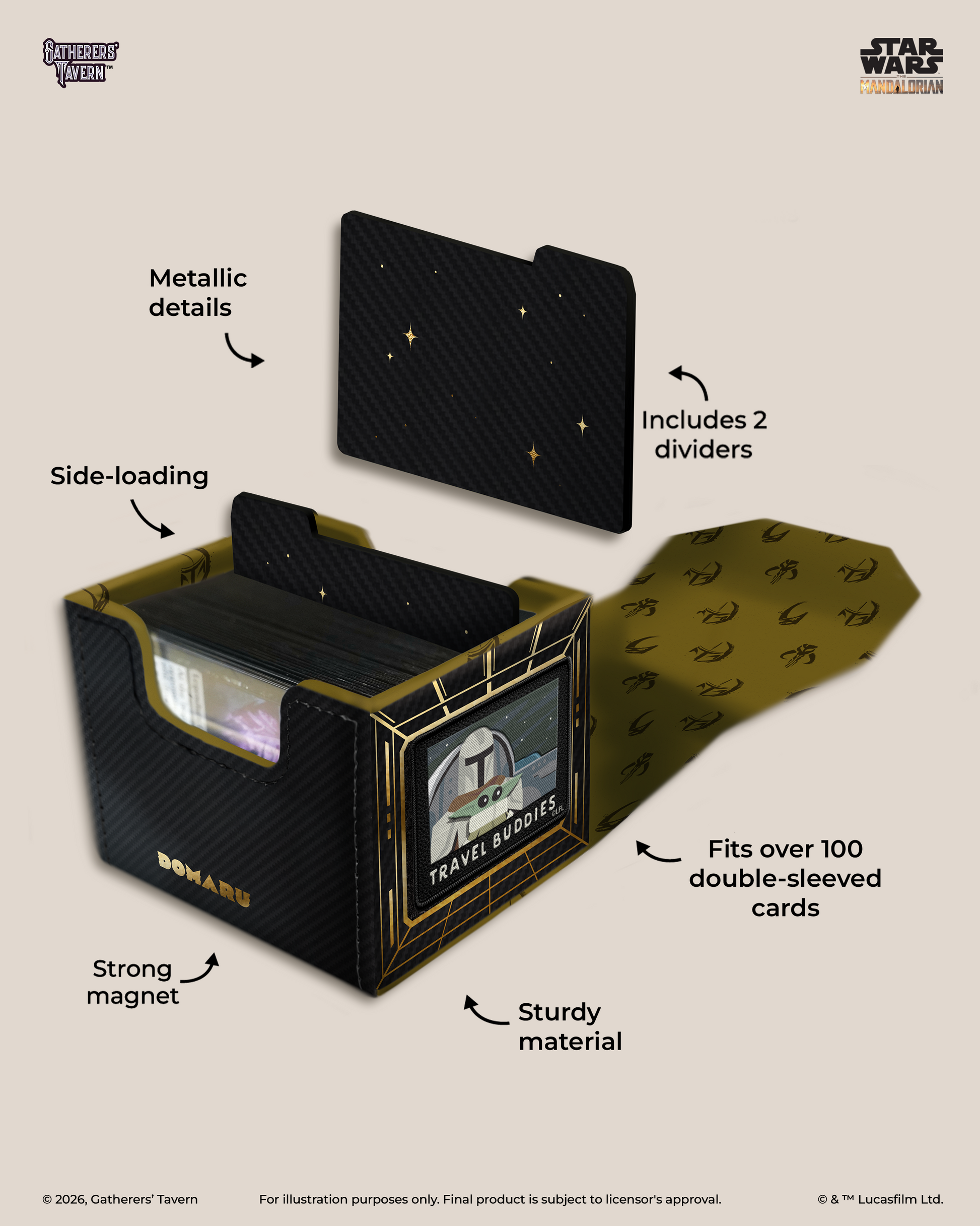 Star Wars Mandalorian DOMARU Deco Box