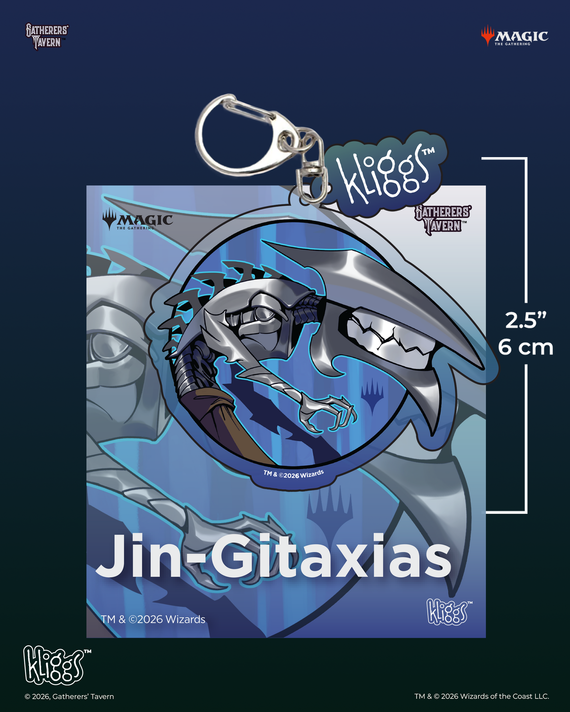 EU Event Jin-Gitaxias, Progress Tyrant Kliggs Keychain