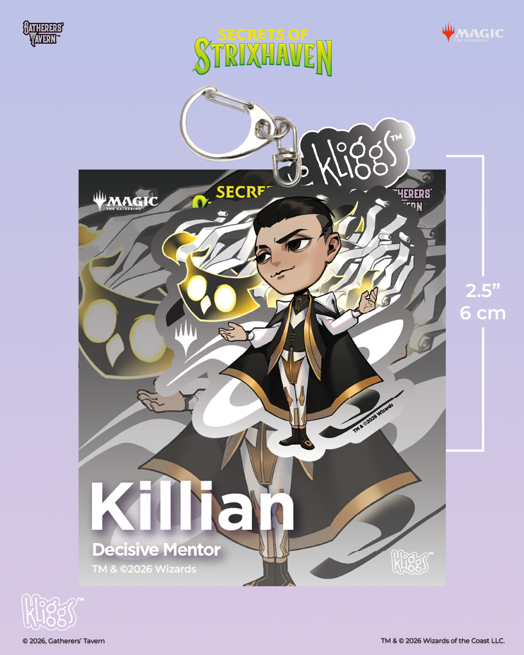 Killian Secrets of Strixhaven Kliggs Keychain – Gatherers' Tavern