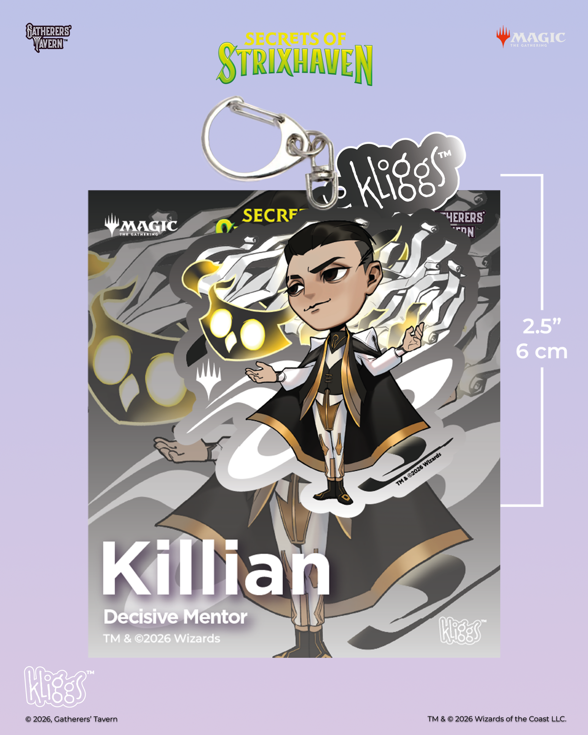 Killian Secrets of Strixhaven Kliggs Keychain