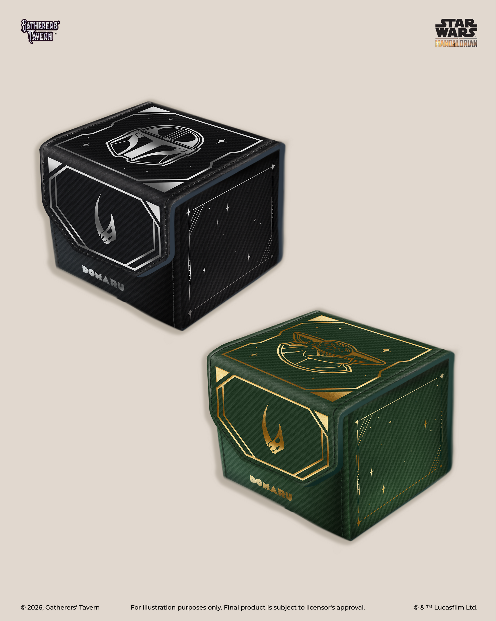 Star Wars Mandalorian DOMARU Boxes