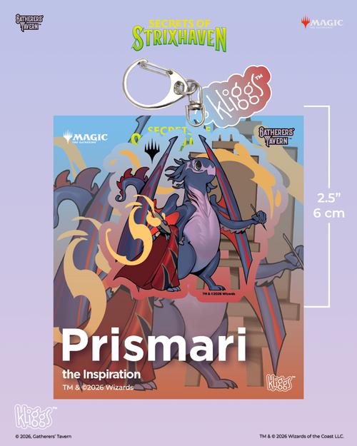 Prismari Secrets of Strixhaven Kliggs Keychain – Gatherers' Tavern