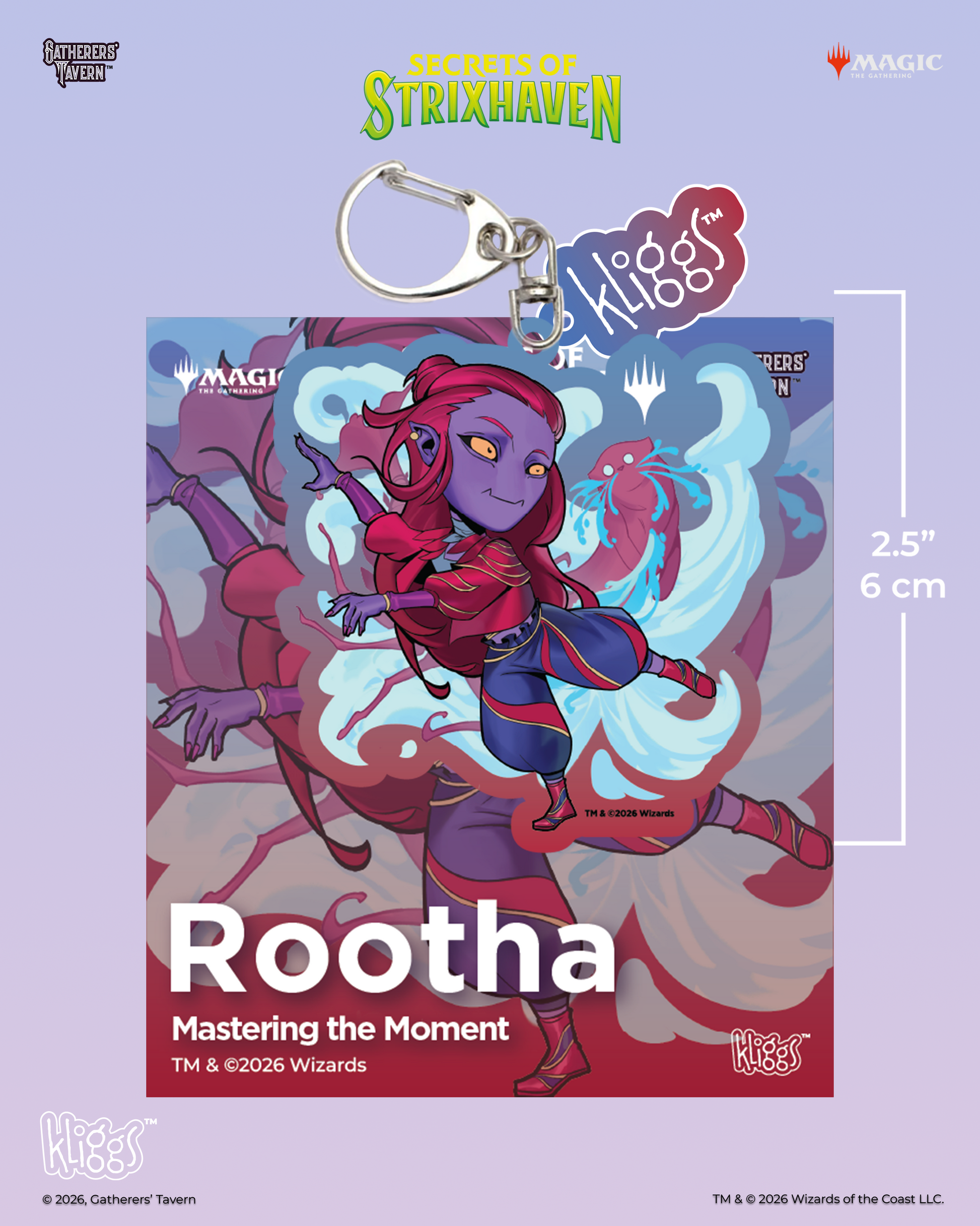 Rootha Secrets of Strixhaven Kliggs Keychain