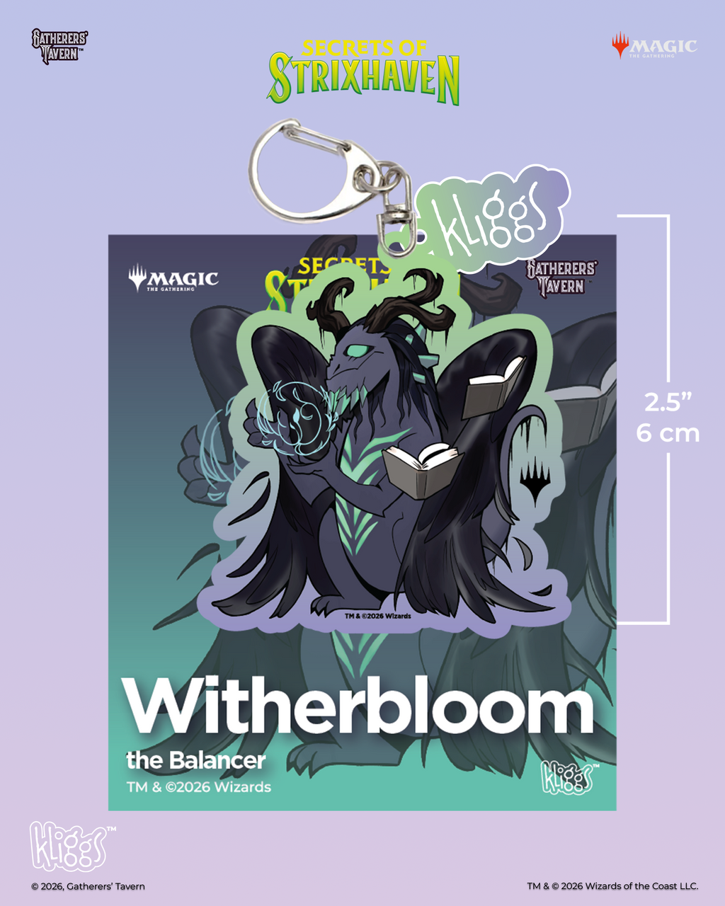Witherbloom Secrets of Strixhaven Kliggs Keychain