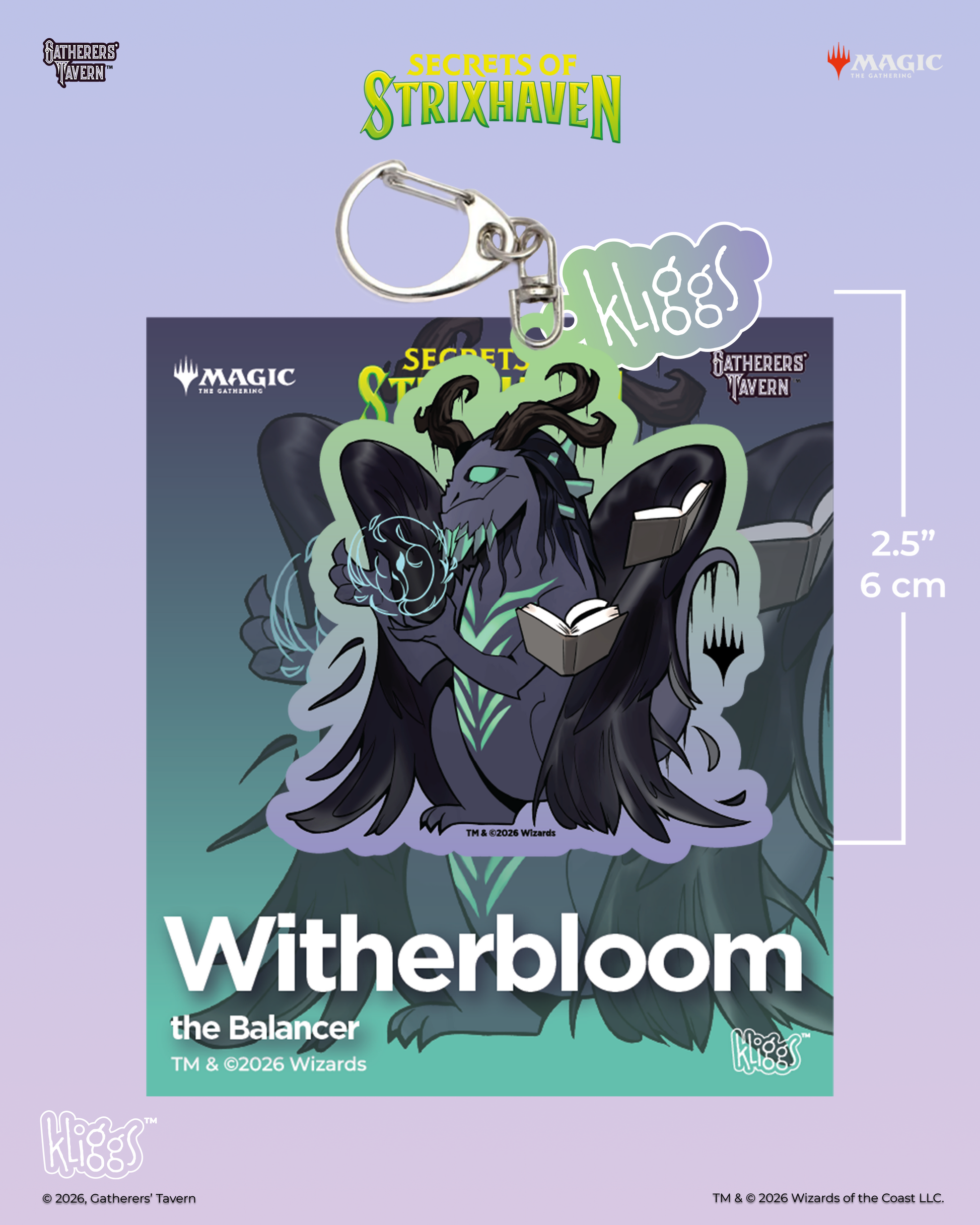 Witherbloom Secrets of Strixhaven Kliggs Keychain
